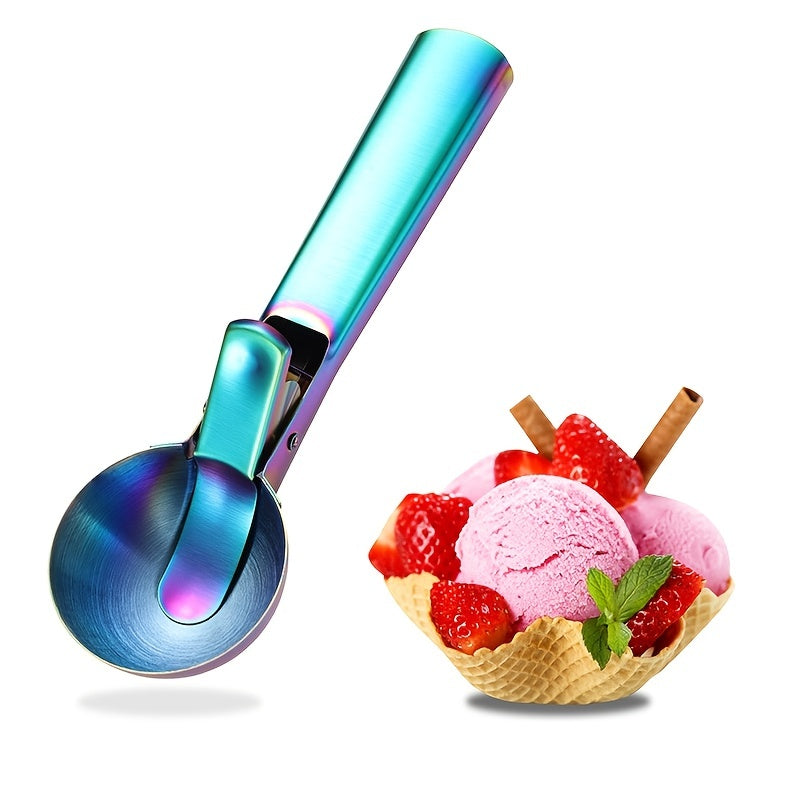 Stainless Steel Ice Cream Spoon for Perfectly Scooped Ice Balls