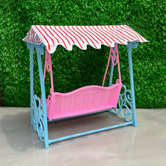 Colorful Playhouse Swing Chair & Beach Rocking Chair with Canopy