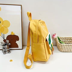 Cartoon Crocodile Kindergarten Bag Boys And Girls Schoolbag