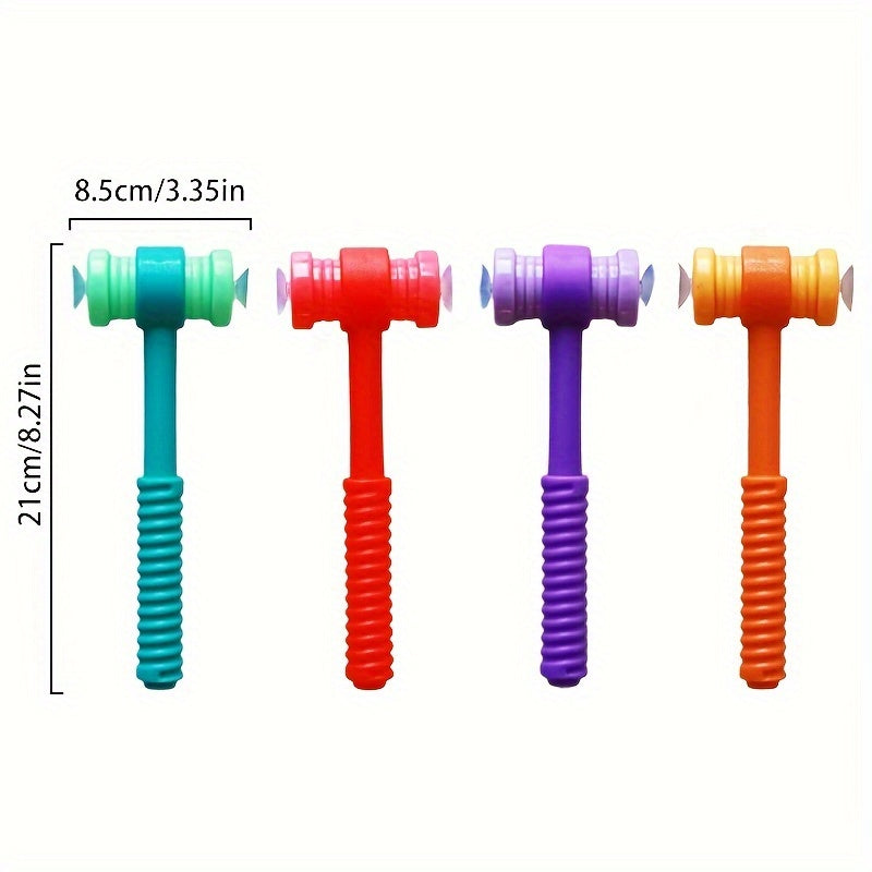 Hoojojo Suction Cup Knock Hammer for Classroom Games