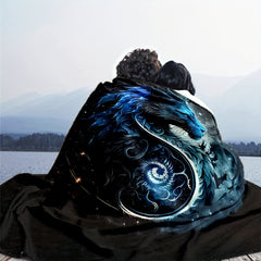 Dragon Couch Quilt Cover Flannel Blanket Bedspread