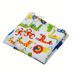 Zoo Animals Print Wet Bag - 27 99 30 0cm - Waterproof Diaper Bag