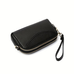 Minimalist PU Leather Crossbody Bag Shoulder Clutch Purse