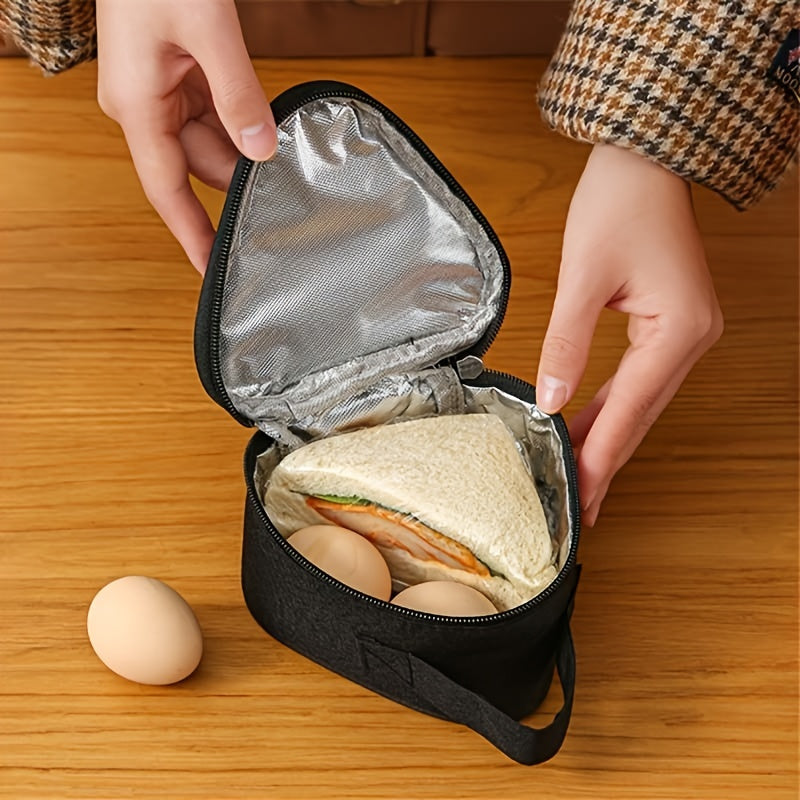 Portable Lunch Box Tote Bag Insulated Reusable Thickened Aluminum Foil Lunch Bag