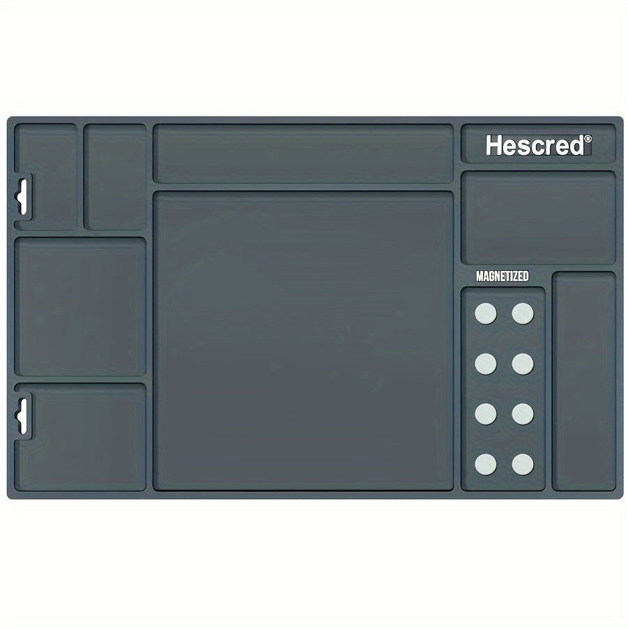 Heavy Duty Cleaning Mat Magnetic Non-Slip Rubber Protective Workbench Mat