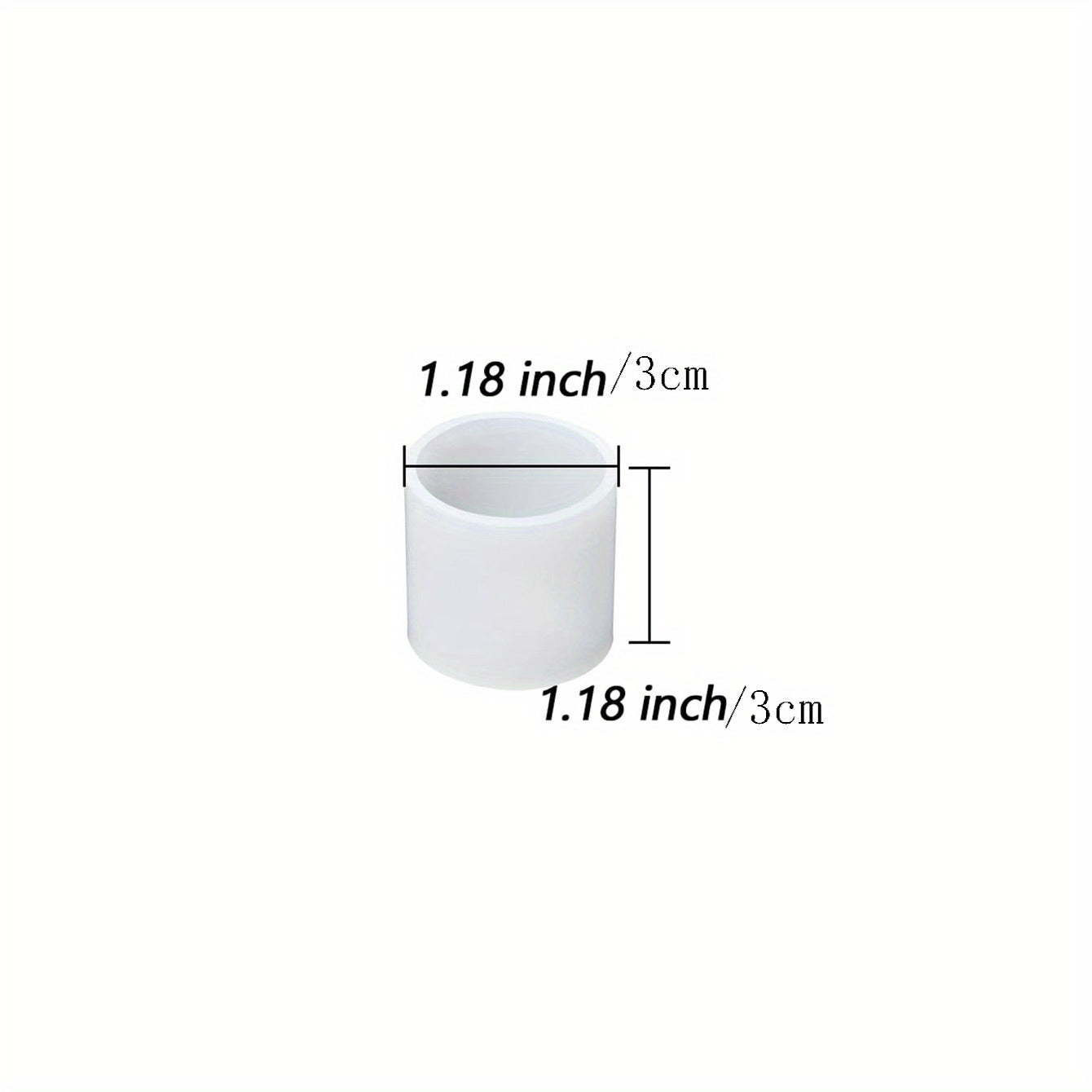 Cylindrical Candle Molds Resin Soap Clay Craft
