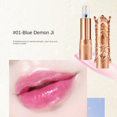 Crystal Petal Temperature Changing Lipstick Long Lasting Moisturizing Jelly