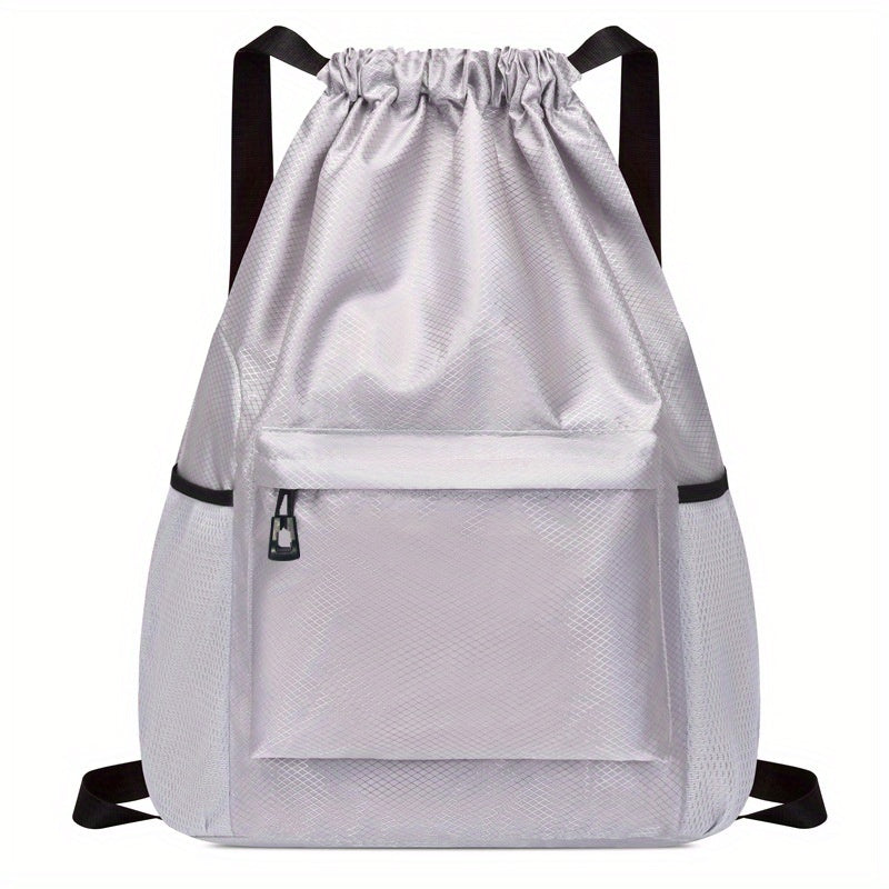 Waterproof Drawstring Backpack Lightweight Sports Gym Shoulder Bag
