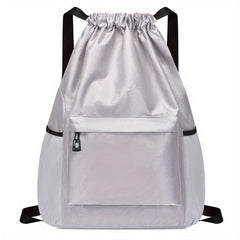 Waterproof Drawstring Backpack Lightweight Sports Gym Shoulder Bag