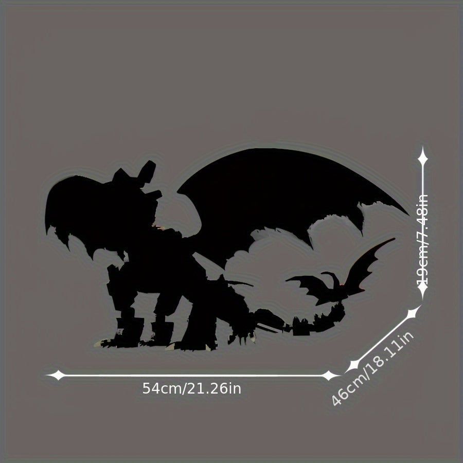 Night Dragon Building Blocks 1000pcs - Adult Difficulty
