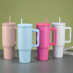 40oz Double Layer Vacuum Water Cup Large Capacity Stainless Steel Tumbler Cup