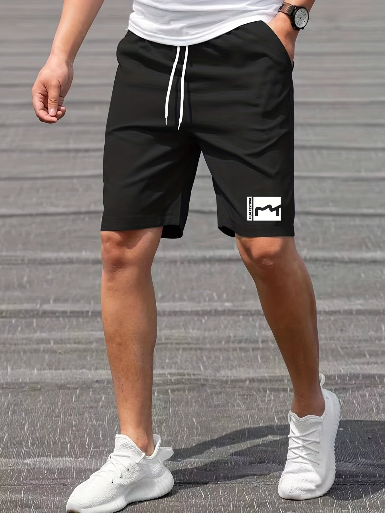 Men's Slim Fit Shorts With Pockets For Summer Outdoor