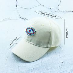 Evil Eye Baseball Cap Outdoor Dad Hat Adjustable Sports Hats