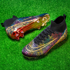 Youth AG Cleat Soccer Shoes Anti-skid Training Shoes
