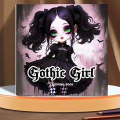 Gothic Coloring Book - 22 Pages - Thickened Paper - Unique Cover