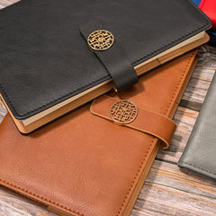 A5 Business Notebook PU Leather Magnetic Buckle Book