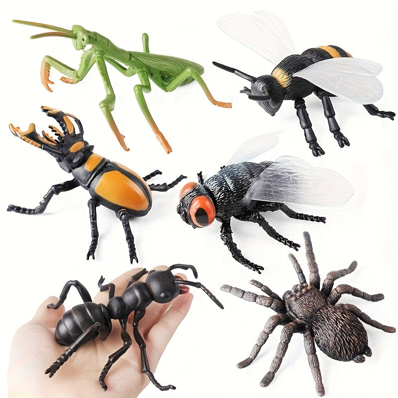 Realistic Insect Model Ornaments PVC Forest Wildlife Toys