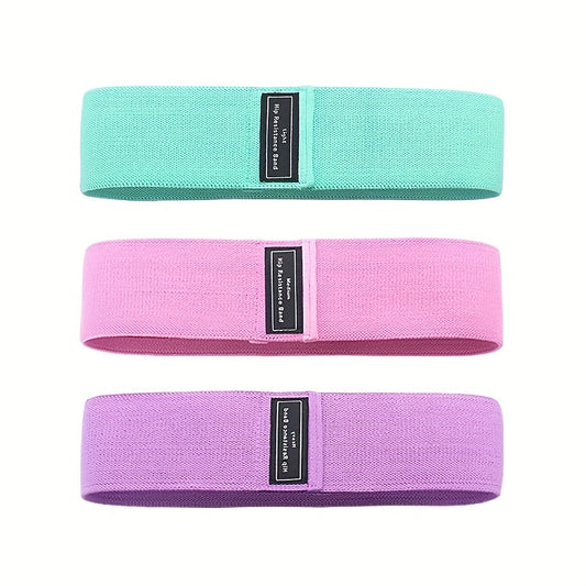 Anti-slip Resistance Yoga Thigh Butt Squat Fitness Band