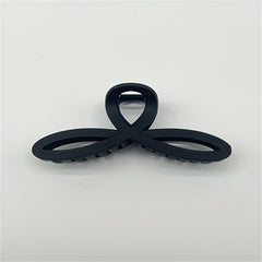 Frosted Clover Hair Claw Clip Strong Hold Grip Hair Jaw Clip