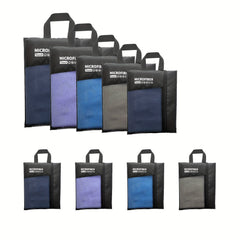 Microfiber Towel With Mesh Bag - Outdoor Sports & Travel Beach Towel