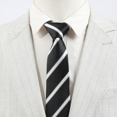 Men's Business Formal Striped Tie Birthday Gift