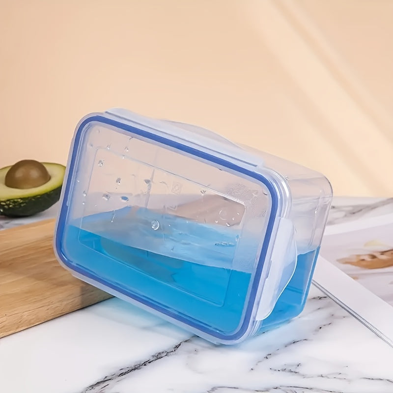 4pcs Travel Refrigerator Fresh keeping Microwavable Lunch Box Set