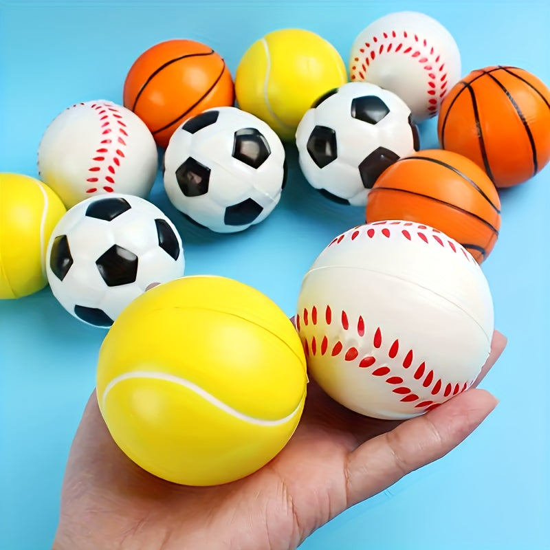 Mini Soccer Ball Stress Basketball Antistress Tennis Ball Toy