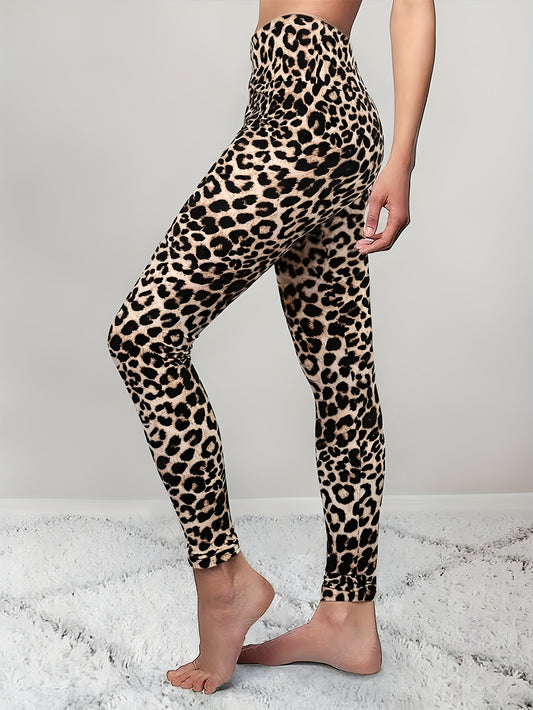Print Running Leggings High Elastic Yoga Pants Women's Activewear