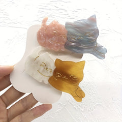 Cat Shaped Duck Billed Hair Clip for Girls