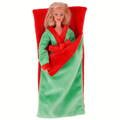 Christmas Elf Doll Accessories Sleeping Bag Doll Storage