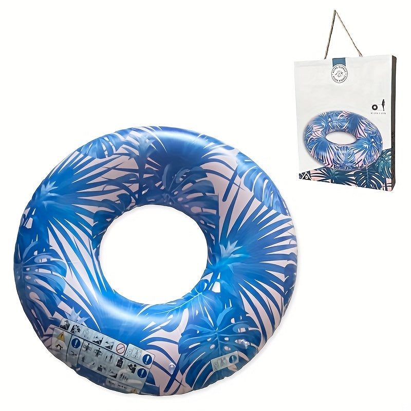 Tropical Paradise Pool Float for Adults - Large Inflatable Ring