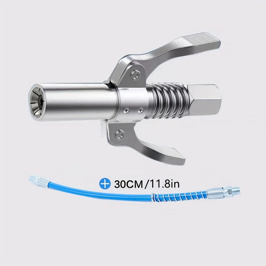 High Pressure Nozzle Butter Gun Head, Double Handle Lock Pliers Type