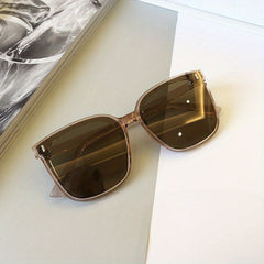 Rivet Square Sunglasses Mirrored UV400 Sun Shades for Driving