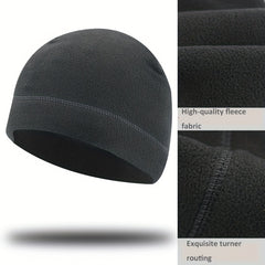 Thickened Polar Fleece Cap Windproof Warm Mountaineering Riding Hood Hat