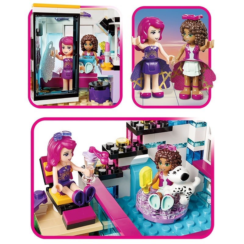 Girls' Big Singer Toy House Mini Assembly Kit