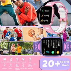 Kids Smart Watch with Wireless Calling Music Player LED Flashlight