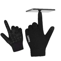 Winter Gloves Touch Screen Non Slip Thermal Soft Knit Lining Gloves
