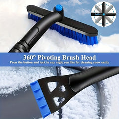 Extendable Car Ice Scraper Snow Brush Retractable Snow Shovel