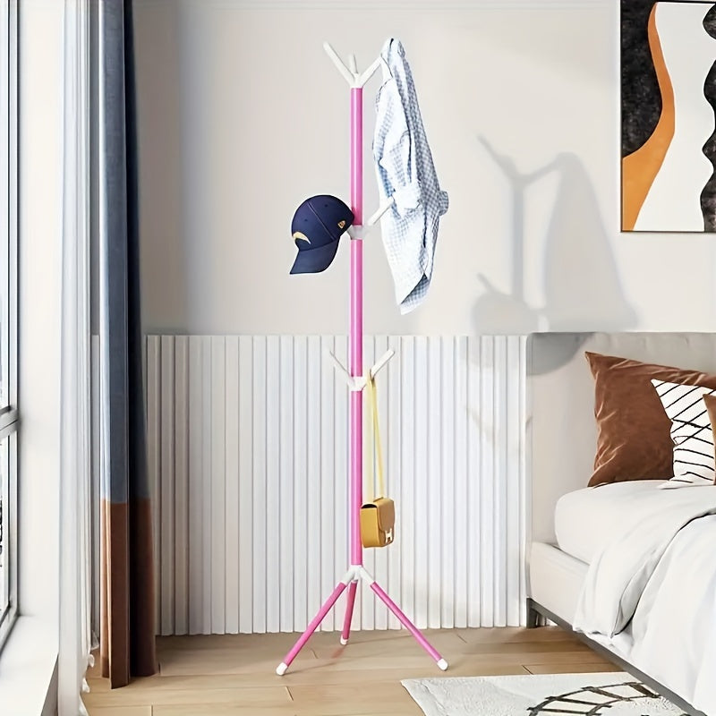 Floor Standing Coat Rack Bedroom Combination Hanging Coat Rack