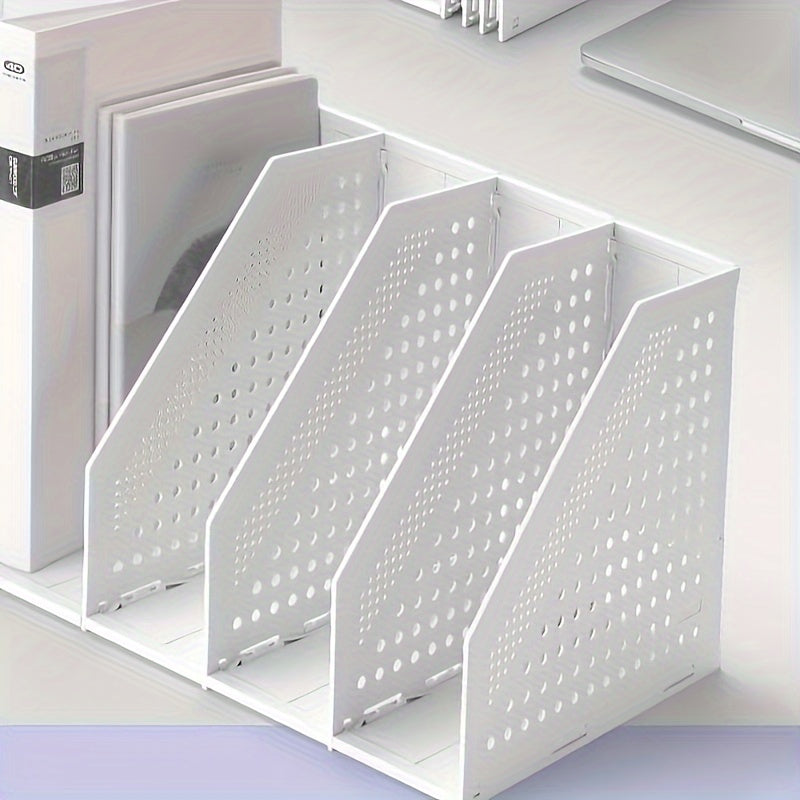 Desktop File Rack Organizer Layer Business Information Basket Folder Storage