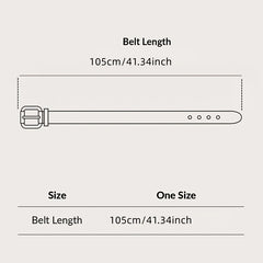 Round Buckle Belt Women Casual Dress Belt Leather Belt Waistbands