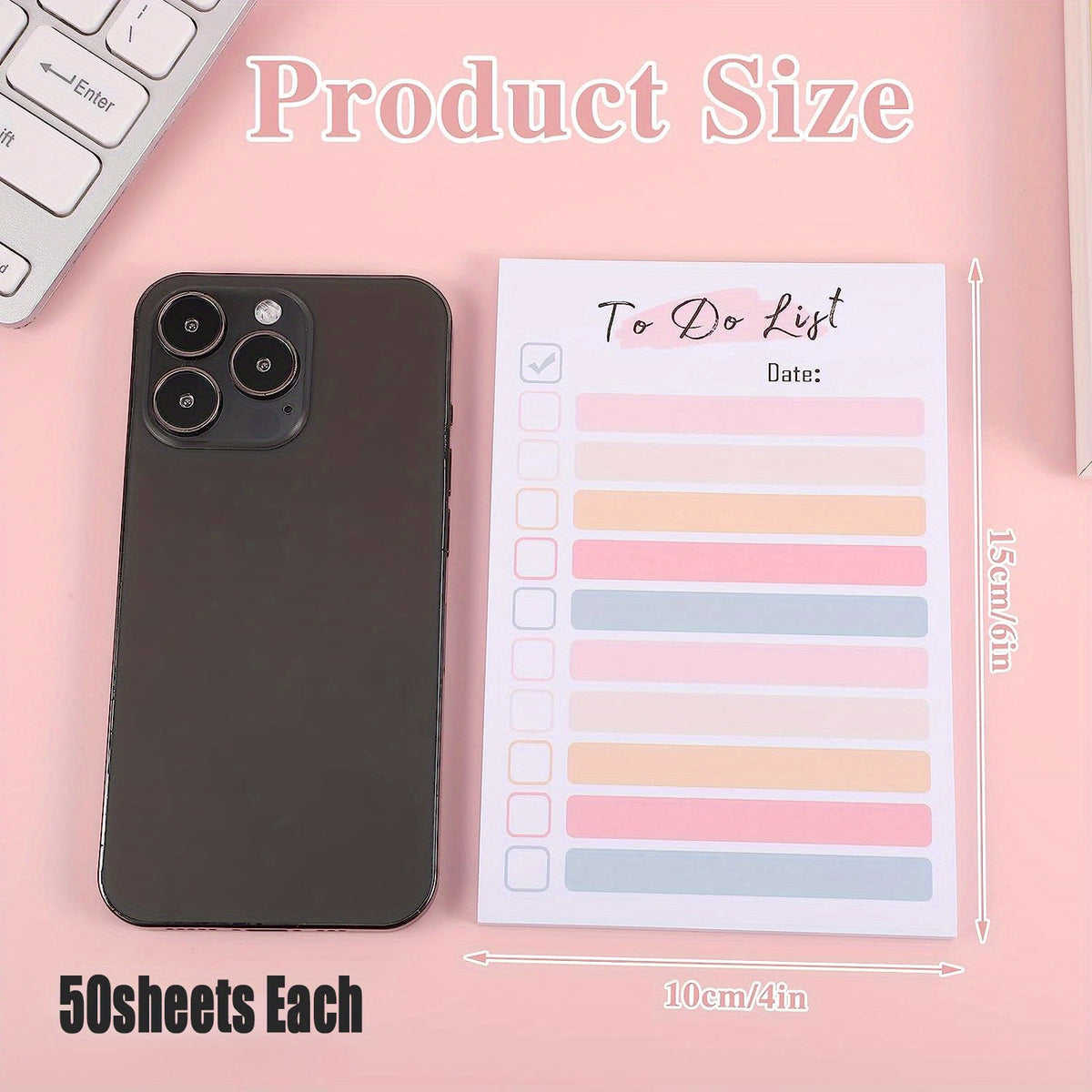 Daily To Do List Sticky Notes Candy Portable Planner For Coworkers