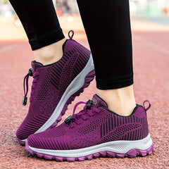 Women's Soft Sole Comfort Walking Shoes Non slip Mesh Casual Sneakers for Gym