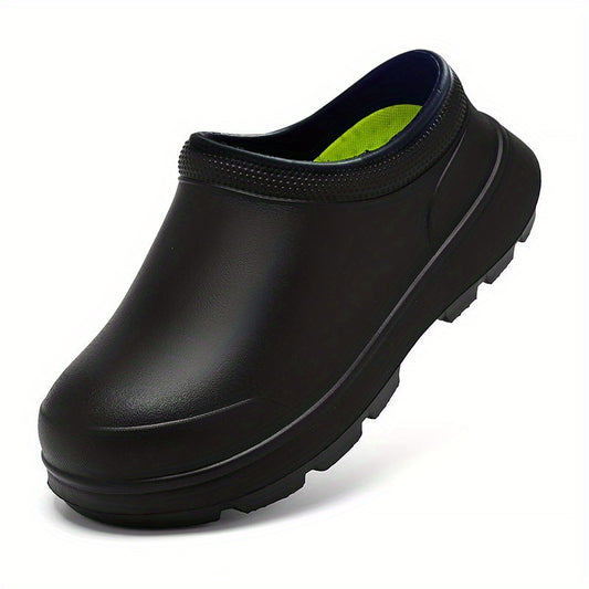 Men's Waterproof Chef Clogs Non-Slip Work Shoes