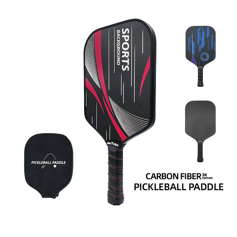 HAITIME Carbon Fiber Pickleball Paddles Lightweight Set