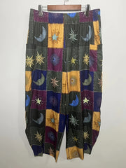  Boho Pants Women's High Rise Wide Leg Trousers With Pockets
