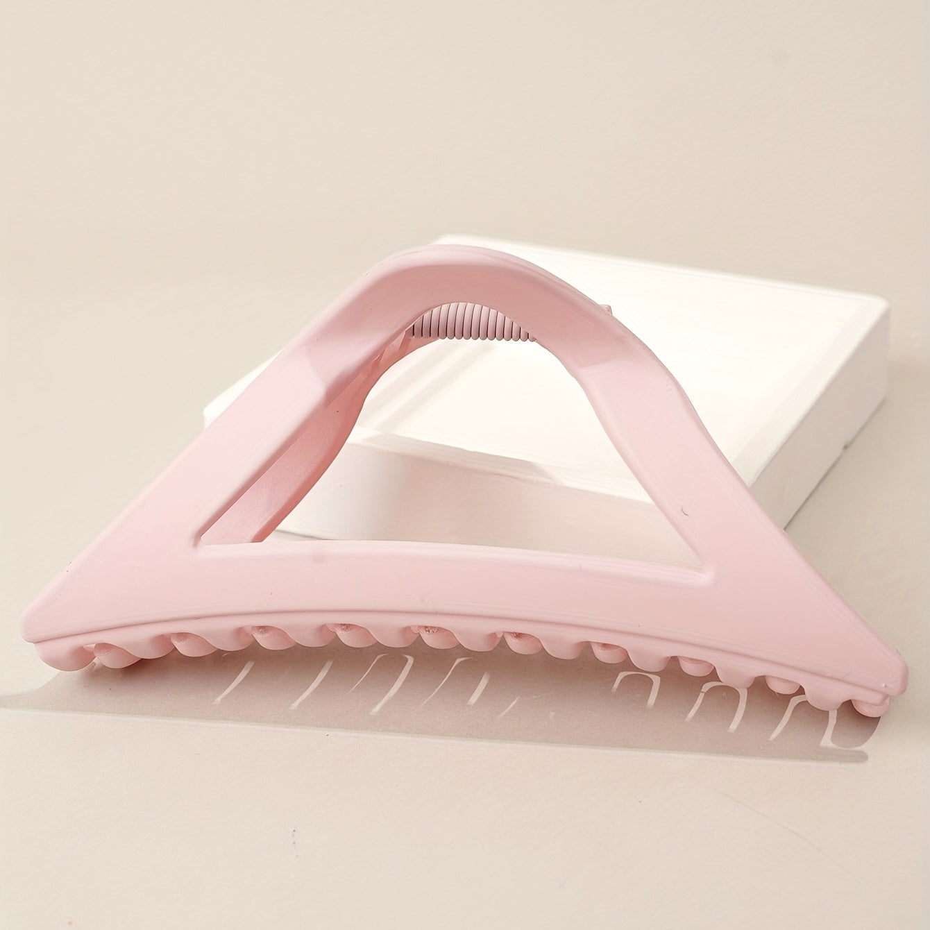 Matte Solid Triangle Hair Claw Set for Hair Styling