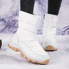 Women's Non-Slip Snow Boots Warm Camping Hiking Boots