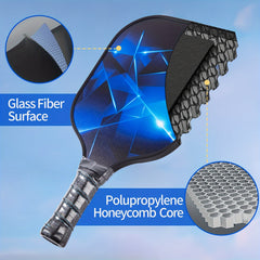 Graphite Glass Fiber Pickleball Racket Set