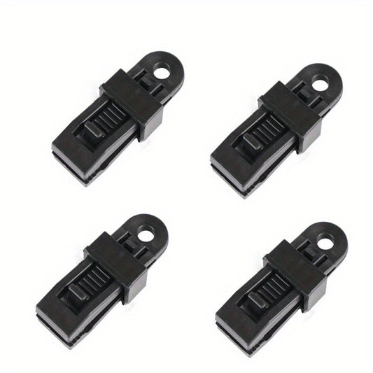 4pcs Windproof Tent Clips for Camping and Hiking